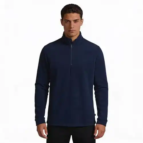 Skipullover Medico Herren Fleeceshirt Blau Größe S/48