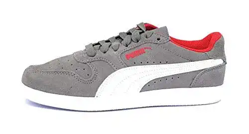 Puma Icra Trainer SD JR Sneaker für Kinder, Unisex Low-top in Grau