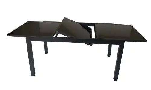 Gartentisch Torino ausziehbar mit Aluminium und Glas