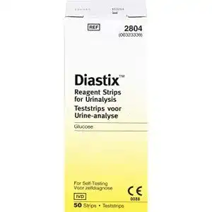 Glukose-Teststreifen Diastix von Bayer Vital GmbH, 50 Stück