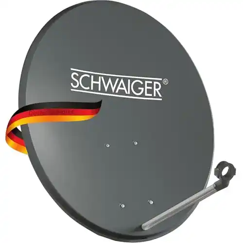 Schwaiger Satellitenschüssel 55 cm für digitalen TV-Empfang