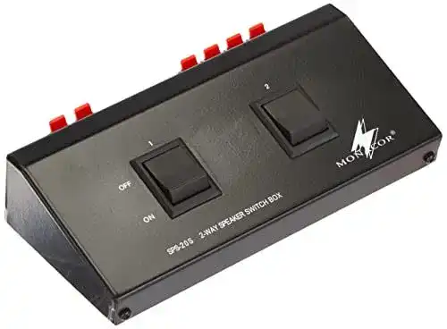 Lautsprecher Umschalter Monacor SPS-20S für 2 Lautsprecherpaare