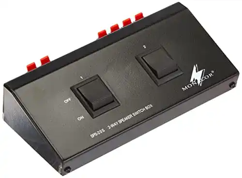 Lautsprecher Umschalter Monacor SPS-20S für 2 Lautsprecherpaare