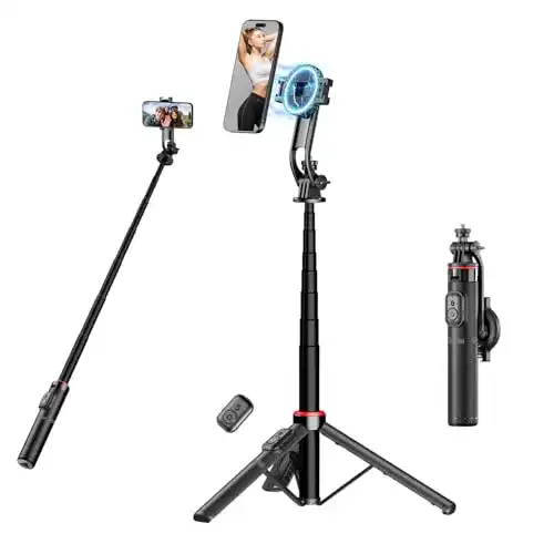 Rollei Smartphone Stativ MagPod mit Magnetischer Halterung und Fernbedienung