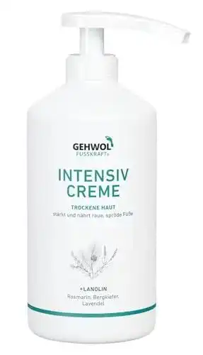 Fußcreme Gehwol Fusskraft Blau für trockene raue Haut 500 ml