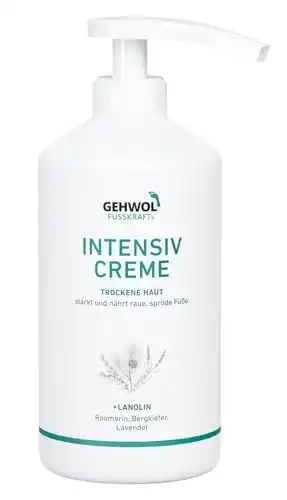 Fußcreme Gehwol Fusskraft Blau für trockene raue Haut 500 ml