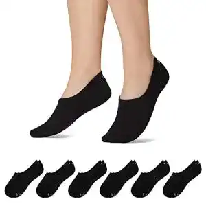 Snocks Füßlinge für Damen und Herren aus Bio-Baumwolle – 6 Paar