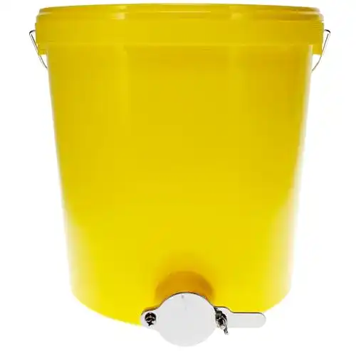 Honigeimer Germerott Bienentechnik Abfülleimer 25kg mit Quetschhahn