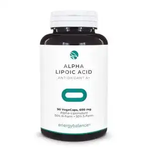 Alpha-Liponsäure Kapseln mit Antioxidantien für Vegetarier und Veganer
