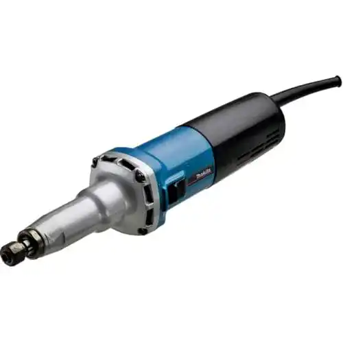 Geradschleifer Makita GD0800C 750 W in Blau und Grau