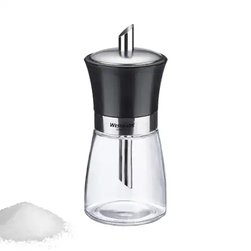 Süßstoffspender Westmark Zuckerdosierer 190 ml aus Glas und Edelstahl