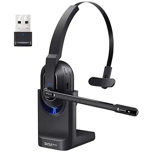 Mono-Headset EKSA H5 Bluetooth für PC mit Mikrofon