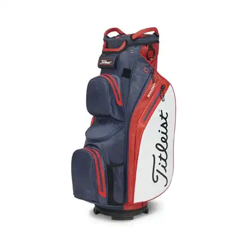 Wasserdichte Golfbags Titleist Cart 14 StaDry Golftasche