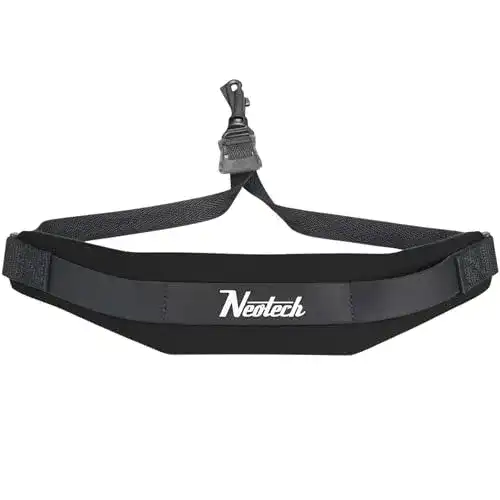 Saxophongurt Neotech Regular mit Drehhaken in Schwarz