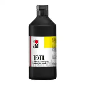 Textilfarbe Schwarz Marabu 17160075073 – Stoffmalfarbe für helle Stoffe