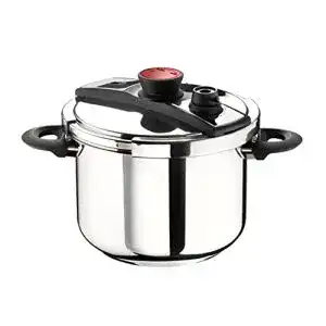 Schnellkochtopf 6 Liter Pintinox Pro Druckkochtopf aus Edelstahl