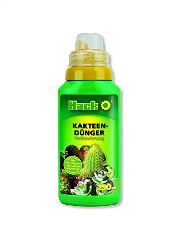 Kakteendünger Hack 250ml Volldünger für Kakteen und Sukkulenten