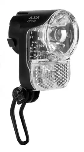 Fahrradlampe Nabendynamo Axa Pico 30 Switch vorne mit 30 Lux LED