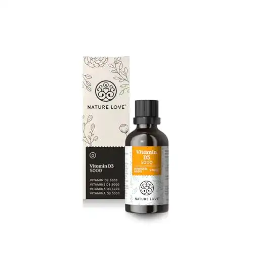 Vitamin D3 5000 Tropfen Nature Love, 50ml