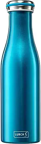Lurch Isolierflasche 240851 für heiße und kalte Getränke aus Edelstahl