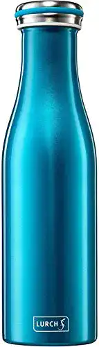 Lurch Isolierflasche 240851 für heiße und kalte Getränke aus Edelstahl