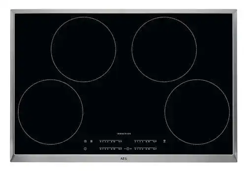 AEG Induktionskochfeld IKB8443AXB autark mit Hob²Hood und Slider-Bedienung