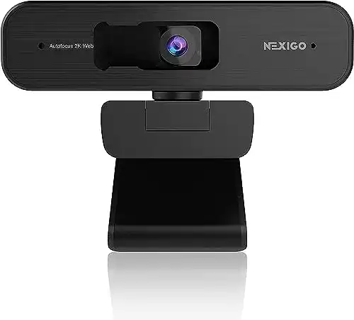 NexiGo N940P Webcam mit 2K Auflösung und Zoomfunktion