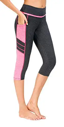 Yoga Hose Flatik für Damen mit Netzoberfläche für Sport und Fitness