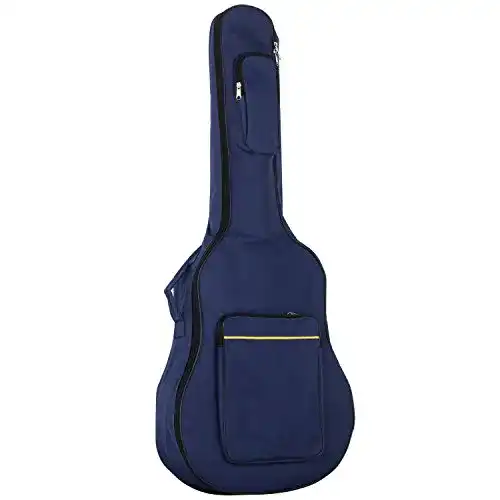 Gitarrentasche TRIXES für Full-Size Gitarren mit Schultergurten und wasserdicht