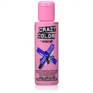 Blaue Haarfarbe Crazy Color Capri Blue No. 44, 100 ml im Doppelpack