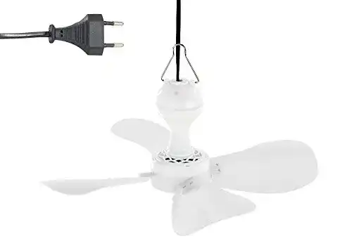 Mobiler Deckenventilator Sichler Haushaltsgeräte VT-132.D für flexible Anwendungen