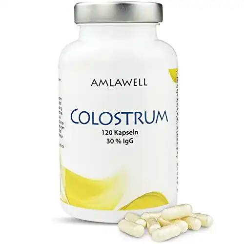 Colostrum Amlawell Kapseln – Vegetarische Nahrungsergänzungsmittel