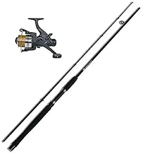 Karpfenrute G8DS Angelset mit 2,40 m Länge und 2,00 Lbs Wurfgewicht