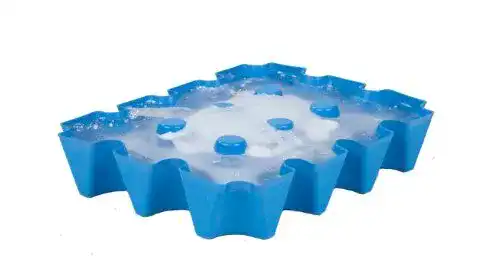 Bierkühler für 20 Flaschen à 0,5 Liter – sl-Eisblock