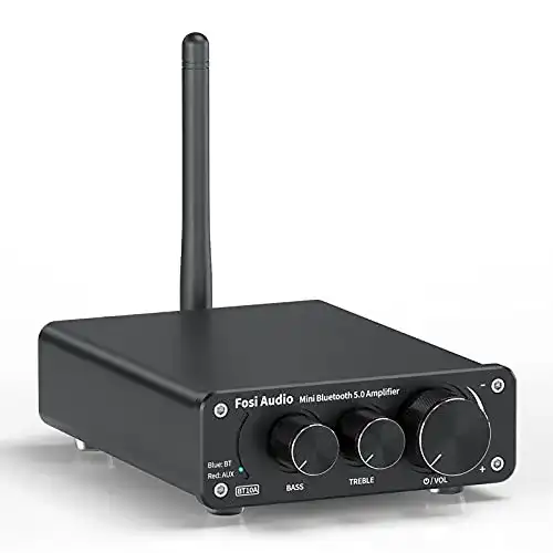 Fosi Audio BT10A Mini-Amp Bluetooth 5.0 Stereo Audio Verstärker