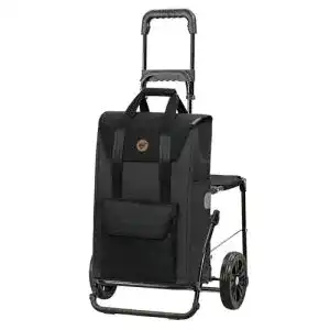 Einkaufstrolley mit Sitzfunktion und Einkaufstasche von Andersen
