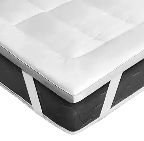 Mikrofaser Topper 140×200 cm von GMTEXTILES für optimalen Schlafkomfort
