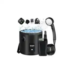 Mobile Dusche Spopal Campingdusche 20L Tragbare Campingdusche
