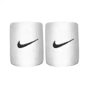 Schweißband Nike Unisex für Jugendliche, Weiß/Schwarz, Einheitsgröße EU