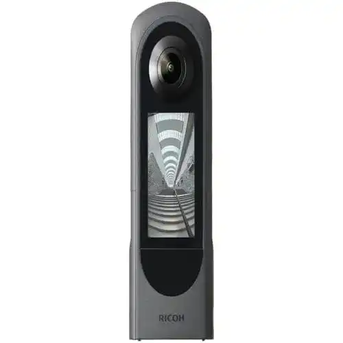 Ricoh Theta X 360 Grad Kamera mit Touchscreen und 5.7K Videoaufnahme