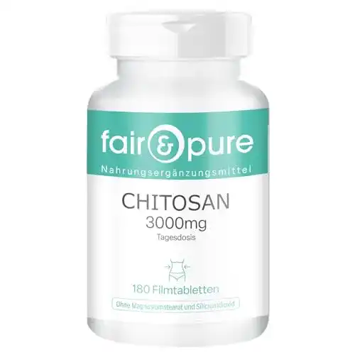 Chitosan 500mg hochdosiert von Fair & Pure