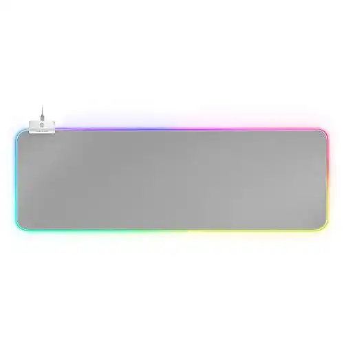 XXL-Mauspad Mars Gaming MMPRGB2S mit RGB-Beleuchtung und USB-Anschlüssen