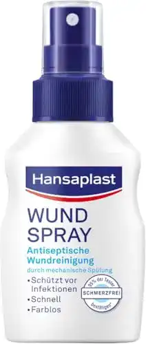 Hansaplast Wundspray 50 ml zur antiseptischen Wundreinigung