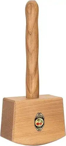 Holzhammer Kirschen Werkzeuge 6160105 – Schreinerklüpfel mit Weißbuchenkopf
