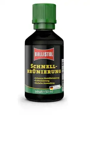 Schnellbrünierung Ballistol 50ml für Waffenpflege und Reparatur