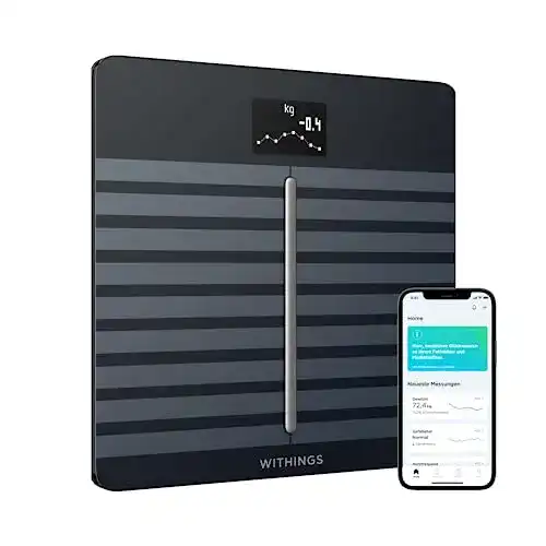 Personenwaage Withings Body Cardio WLAN-Smart-Waage für Körperanalyse