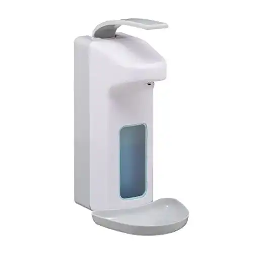 Desinfektionsspender Relaxdays Eurospender 1000 ml mit Tropfschale