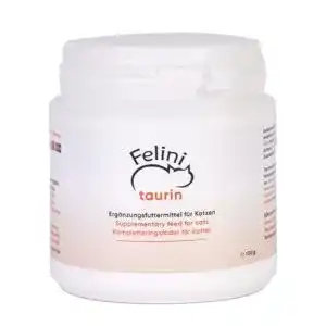 Taurin für Katzen Felini Taurin 100g – Ergänzungsfuttermittel
