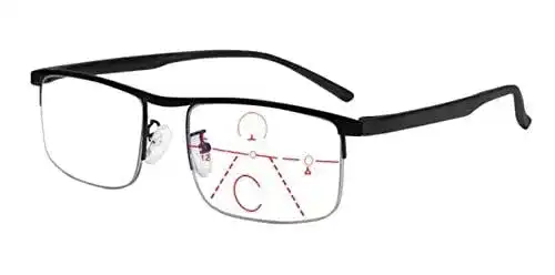 Gleitsichtbrille DeBrillo mit multifokalen Gläsern für Damen und Herren