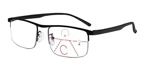 Gleitsichtbrille DeBrillo mit multifokalen Gläsern für Damen und Herren